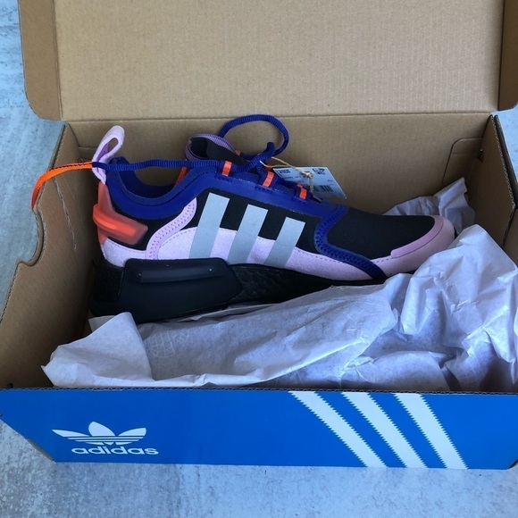Adidas Women’s Running Shoe NMD_V3 GX6935 Purple Size 7 - Picture 3 of 12